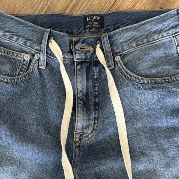 J.Crew Factory Vintage wide-leg utility jean Size 24 - Picture 6 of 6